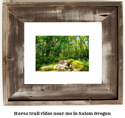 horse trail rides near me in Salem, Oregon